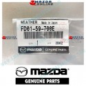 Mazda Tira de Clima de Puerta Izquierda FD01-59-760E para 1992-2002 Mazda RX-7 [FD3S]