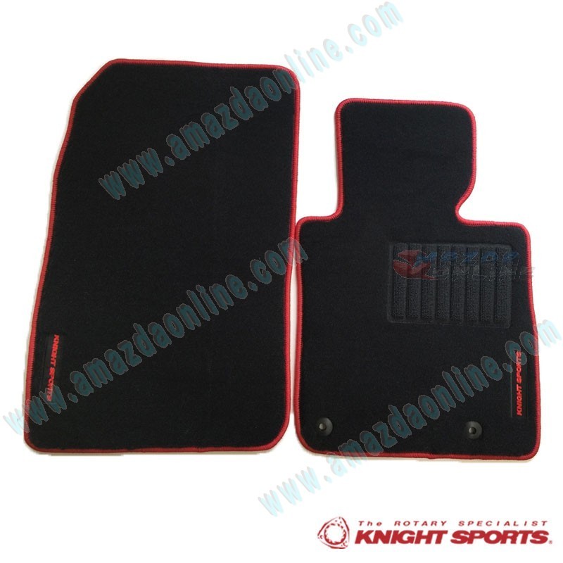 KnightSports Alfombrilla con Emblema para 2005-2015 Mazda MX-5 Miata [NC]