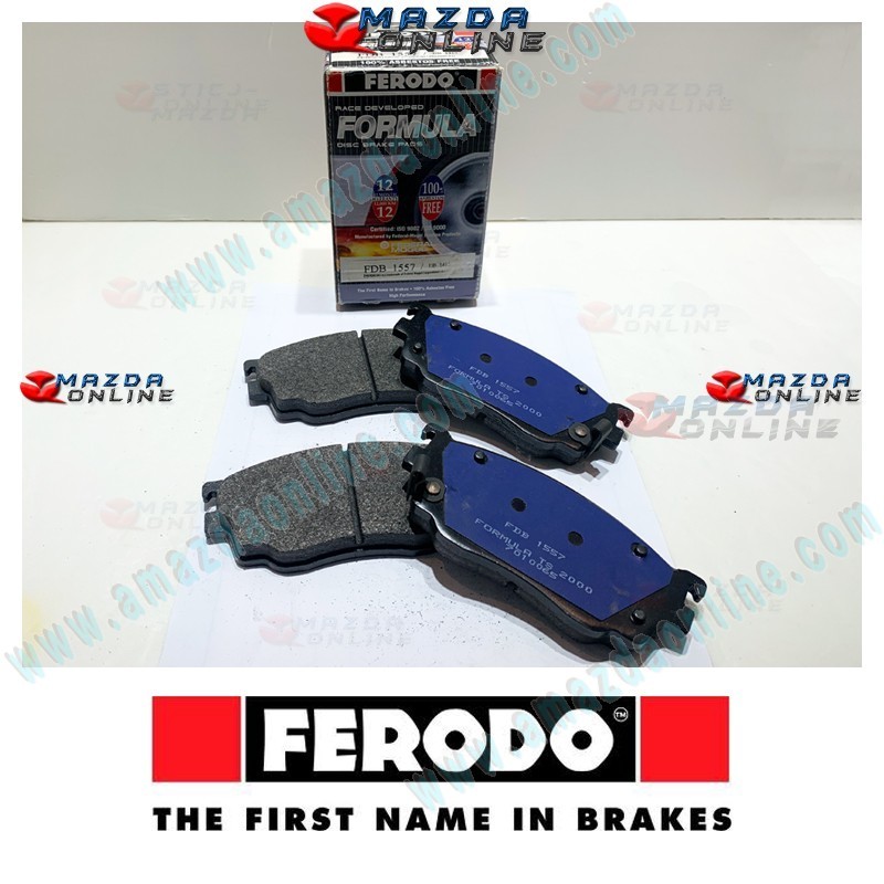 Ferodo TS2000 Brake Pad fits 94-04 Mazda5 [CP],Familia [BJ] FDB1557