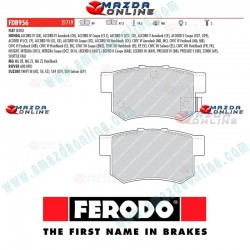 Ferodo Pastilla de Freno Formula TS2000 para Honda Accord