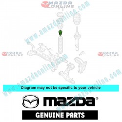 Mazda Genuino Tope de Amortiguador BP4K-34-111C para 2010-2018 Mazda5 [CW]