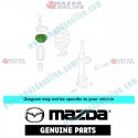Mazda Genuino Cojinete de Amortiguador Delantero TK48-34-38XB para 2017-2024 Mazda CX-5 [KF]