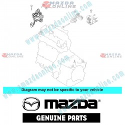 Mazda Genuino Soporte Lateral de Motor K147-39-060 para 2017-2018 Mazda3 [BN] SkyActiv-D