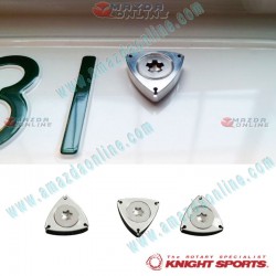 KnightSports Rotary Licence Plate Bolt Kit fits 03-12 Mazda RX-8 [SE3P]