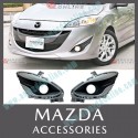 Genuine Mazda Fog Lamp Trim Garnish fits 10-18 Mazda5 [CW] L11FB-LL+RR-MA03AAMD