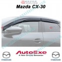 AutoExe 3D Design Window Vent Visor fits 2020-2023 Mazda CX-30 [DM]