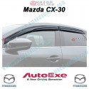 AutoExe Visores de Ventana de Clip para Mazda CX-30 [DM] 2020-2024