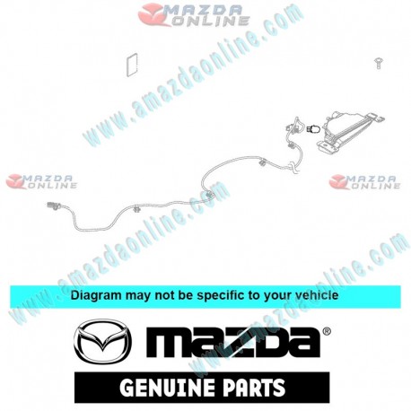 Mazda Genuine Bulb 9970-06-210 fits 15-23 MAZDA MX-5 MIATA [ND]