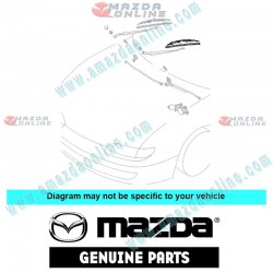 Mazda Genuine Front Wiper Blade GA6D-67-330 fits 91-96 MAZDA MX-6 [GE]