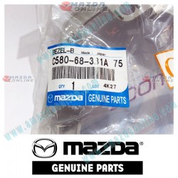Mazda Genuino Bisel de Cinturon de Seguridad Derecho C580-68-3B1A-75 para 2012-2018 Mazda Biante [CC]