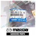 Mazda Genuino Bisel de Cinturon de Seguridad Derecho C580-68-3B1A-75 para 2012-2018 Mazda Biante [CC]