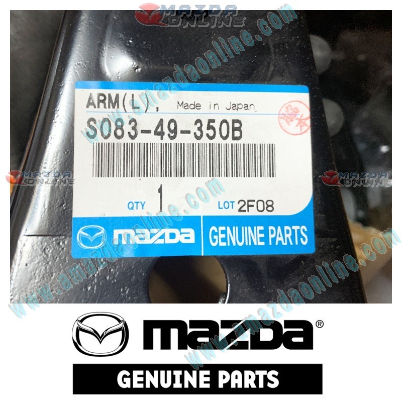 Mazda Genuine Left Lower Arm S083-49-350B fits 88-98 MAZDA BONGO [SD, SS,SR] S083-49-350B