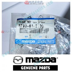 Mazda Genuine Heater Water Hose NO2 SF93-61-212C fits 88-98 MAZDA BONGO [SD, SS,SR]