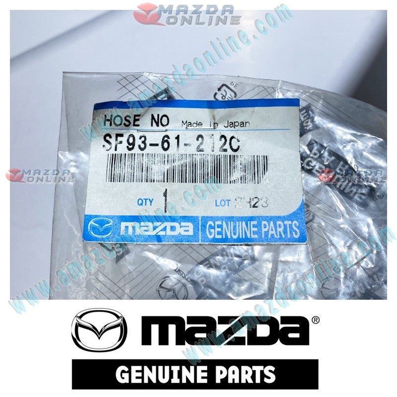 Mazda Genuine Heater Water Hose NO2 SF93-61-212C fits 88-98 MAZDA BONGO [SD, SS,SR] SF93-61-212C