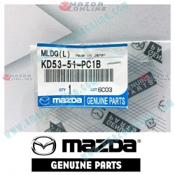Mazda Genuino Tapa Final KD53-51-PC1B para 2013-2016 Mazda CX-5 [KE]