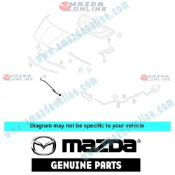 Mazda Genuino Varilla de Soporte EG21-56-651A para 2006-2012 Mazda CX-7 [ER]
