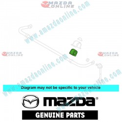 Mazda Genuine Stabilizer Bar Bushing KD31-28-156D fits 18-22 MAZDA CX-8 [KG] KD31-28-156D