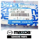Mazda Genuino Escobilla de Limpiaparabrisas Delantero B30L-67-330 para 2000-2011 Mazda Tribute [EP]