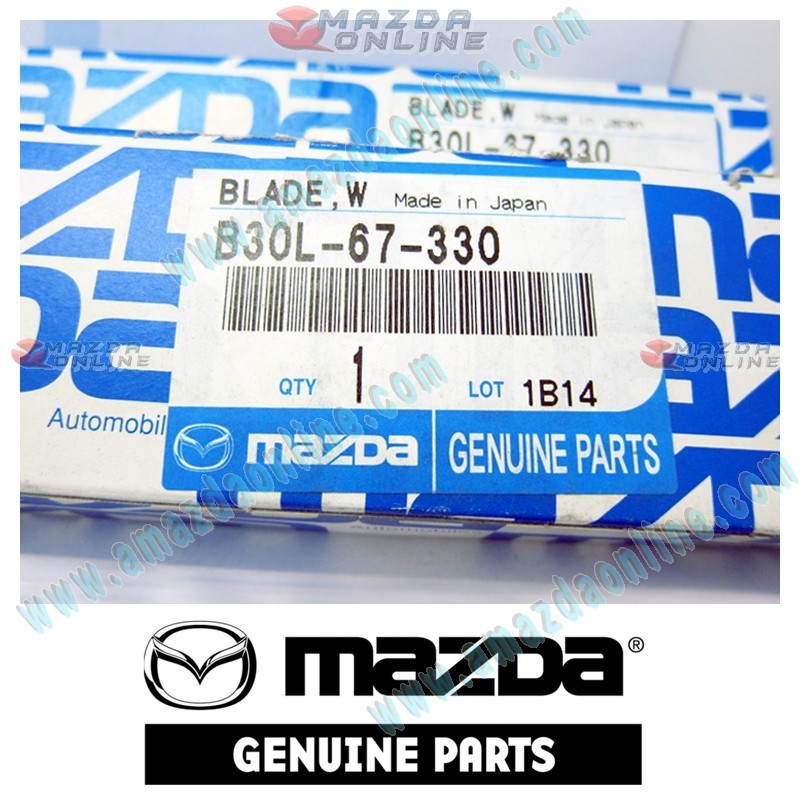 Mazda Genuino Escobilla de Limpiaparabrisas Delantero B30L-67-330 para 2000-2011 Mazda Tribute [EP]