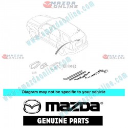 Mazda Genuine Rear Wiper Blade E113-67-330 fits 02-11 MAZDA TRIBUTE [EP]