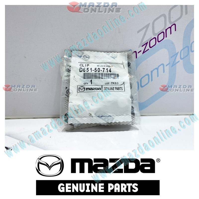 Mazda Genuino Clip de Panel de Vela D651-50-714 para 2007-2013 Mazda2 [DE,DH]