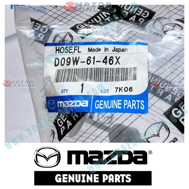 Mazda Genuine Cooler Pipe D09W-61-46X fits 2015+ MAZDA2 [DJ] D09W-61-46X