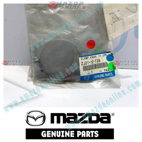 Mazda Genuine Intake Air Hose Clamp ZJ01-13-736 fits 02-10 MAZDA2 [DY, DE]