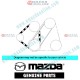 Mazda Genuine Water Pump Belt B3C7-18-381B fits 00-02 MAZDA2 DEMIO [DW]