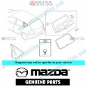 Mazda Genuino Esparrago de Pasador BP4M-63-938 para 2003-2008 Mazda3 [BK]