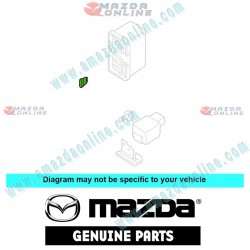 Mazda Genuino Fusible Multiusos 20A GD7A-67-M20 para 2003-2008 Mazda3 [BK]