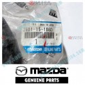 Mazda Genuine Radiator Water Hose Z601-15-186D fits 03-08 MAZDA3 [BK] Z601-15-186D