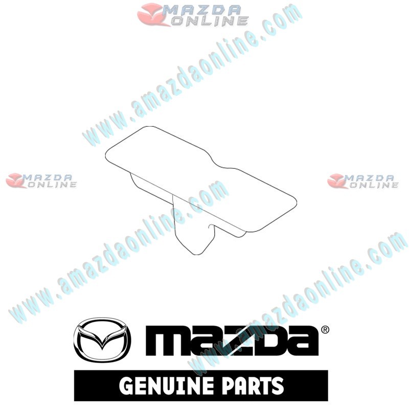 Mazda Genuino Esparrago de Parabrisas BBM4-63-938A para 2009-2012 Mazda3 [BL]