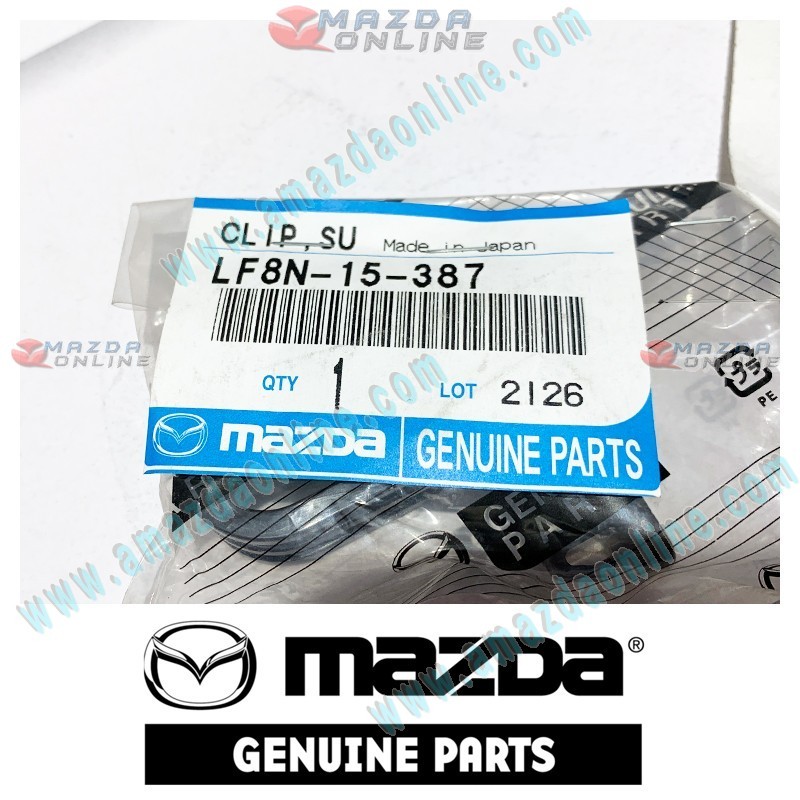 Mazda Genuine Upper Water Hose Clip LF8N-15-387 fits 09-12 MAZDA3