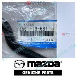Mazda Genuine Water Hose Z501-13-681 fits 94-96 MAZDA323 [BA]