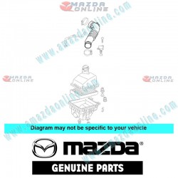 Mazda Genuino Conducto de Manguera de Aire B33G-13-220 para 1998-2001 Mazda 323 [BJ]