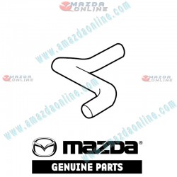 Mazda Genuine Upper Water Hose ZL01-15-186A fits 98-01 MAZDA323 [BJ]