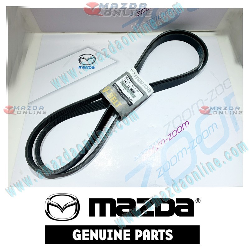 Mazda Genuine V-Ribbed Belts LFH1-15-909B fits 05-06 MAZDA6 [GG, GY] LFH1-15-909B