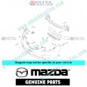 Mazda Genuine Front Left Bumper Protector GS1D-50-B51 fits 07-08 MAZDA6 [GH]