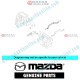 Mazda Genuine Heater Hose GE7T-61-211C fits 97-02 MAZDA626 [GF, GW]