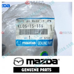 Mazda Genuine Upper Water Hose KL05-15-186 fits 91-96 MAZDA626 MX-6 [GE]