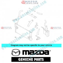 Mazda Genuino Manguera de Agua Inferior KL05-15-189A para 1991-1996 Mazda 626 MX-6 [GE]