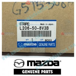 Mazda Genuine Body Side Stripe NO.3 L206-50-8V3B fits 08-12 MAZDA8 [LY]
