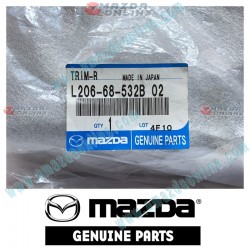 Mazda Genuine Rear Right Door Trim Frame L206-68-532B-02 fits 06-12 MAZDA8 [LY]