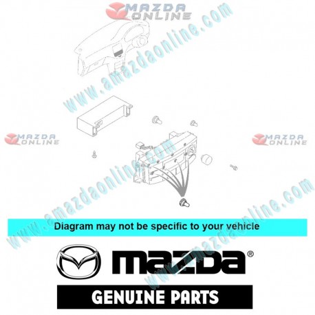 Mazda Genuine Mode Control Bulb L120-61-C95 fits 02-05 MAZDA8 MPV [LW]