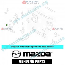 Mazda Genuino Cubierta de Orificio 0810-56-639