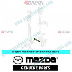 Mazda Genuine Disc Brake Caliper Bracket Mounting Bolt 9YA0-2A-225 fits MAZDA(s)