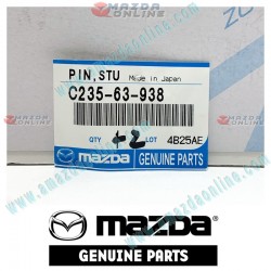 Mazda Genuine Windshield Pin C235-63-938 fits MAZDA(s)