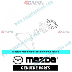 Mazda Genuino Junta de Bomba de Agua de Motor JE13-15-116A para 1995-2005 Mazda