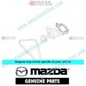 Mazda Genuino Junta de Bomba de Agua de Motor JE13-15-116A para 1995-2005 Mazda