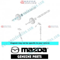 Mazda Genuino Sello de Levas de Motor JE26-12-601A